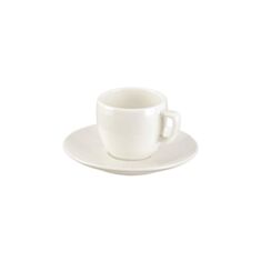 Чашка з блюдцем для еспрессо Tescoma CREMA 387120 100 мл - фото