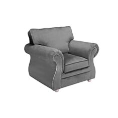 Кресло Валенсия серый - фото
