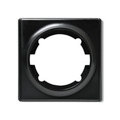 Рамка одномісна OneKeyElectro чорна - фото