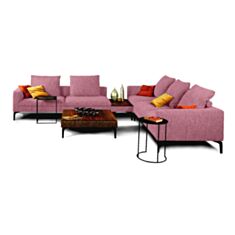 Комплект мягкой мебели Окленд розовый - фото
