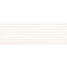 Плитка для стен Paradyz Elanda Bianco Stripes STR R 25*75 см белая - фото