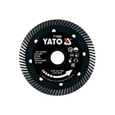 Диск відрізний алмазний по гресу та кераміці Yato YT-59982 Turbo 125*1,3 мм - фото