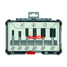 Набор пазовых фрез Bosch 2607017466 8 мм 6 шт - фото