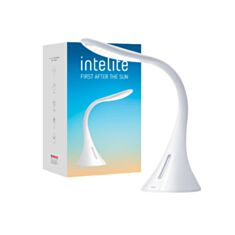 Настільна лампа Intelite Desklamp DL2-9W-WT біла - фото