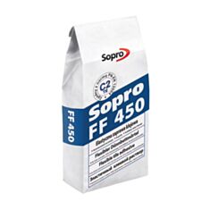 Клей для плитки Sopro Клей FF-450 высокоэластичный 22,5 кг серый - фото