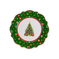Тарелка фарфоровая Lefard Christmas delight 985-116 21 см - фото