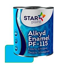 Емаль алкідна STAR Paint ПФ-115 42 світло-блакитна 0,9 кг - фото