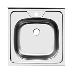 Кухонна мийка Ukinox STM 500.500 6C без сифона 50*50 см - фото
