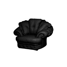 Крісло Carmen 1 чорне - фото