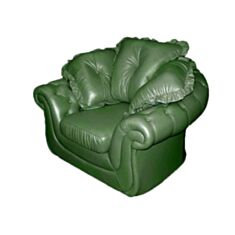 Кресло Isadora 1 зеленое - фото