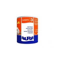Інтер'єрна фарба вододисперсійна Aura LuxPro 3 біла 1 л - фото