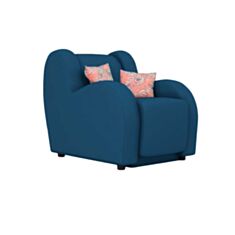Кресло Дели синее - фото