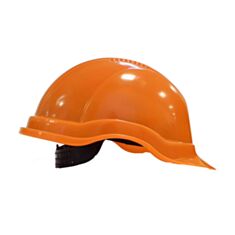 Каска строителя ПромСИЗ оранжевая - фото