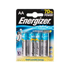 Батарейка Energizer Maximum LR6 AA 1,5V 4 шт - фото