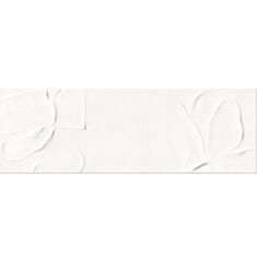 Плитка для стін Opoczno Structure Pattern white Flower Str 25*75 см - фото
