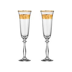 Келихи для шампанського Bohemia Angela 40600-Q8184 190 мл 2 шт - фото