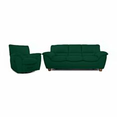 Комплект мягкой мебели Турин зеленый - фото