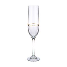 Набір келихів для шампанського Bohemia Viola Club 40729/Q9324 190 мл 6 шт - фото