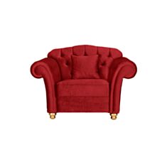 Кресло Филипп красный - фото