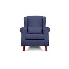 Кресло Генрих синее - фото