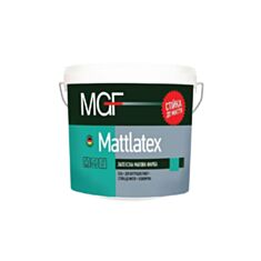 Фарба латексна MGF Mattlatex M100 матова біла 1,4 кг - фото