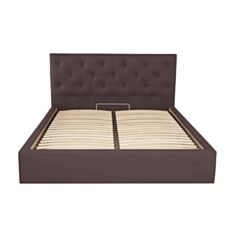 Ліжко Richman Брістоль 140*200 коричневе - фото