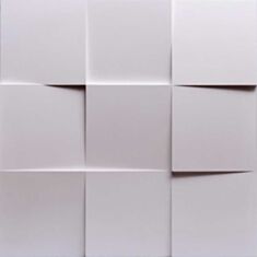 Декоративні гіпсові 3D панелі Квадрати 50*50*2,8 см - фото