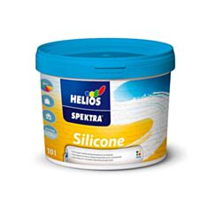 Фасадна фарба силіконова Helios Spectra Silicone В1 2 л білий - фото