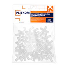 Крестики для плитки Plitkom 5 мм 50 шт - фото