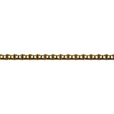 Плитка Grand Kerama фриз стик 1*20 золотой - фото