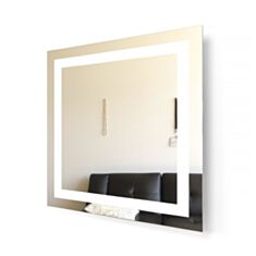 Зеркало Aqua Rodos Альфа с подсветкой LED 80 см - фото