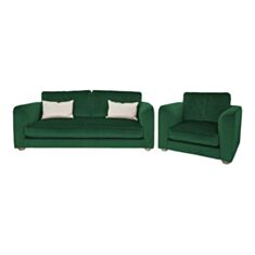 Комплект мягкой мебели Либерти зеленый - фото