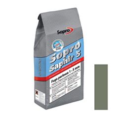 Фуга Sopro SAPHIR 914 5 кг бетонно-серая - фото