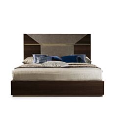 Ліжко Alf Group Accademia 180 см х 200 см коричневий PJAC0145RT - фото