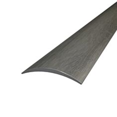 Порог алюминиевый Алюсервис ПАС-1179 гладкий ламинированный 28*5 мм 90 см дуб сонома серый - фото