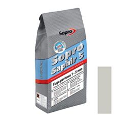 Фуга Sopro SAPHIR 912 5 кг срібно-сіра - фото