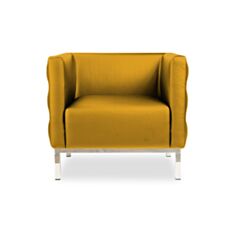Кресло DLS Тетра желтое - фото
