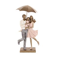Фігурка декоративна Lefard Сім'я з парасолькою 192-163 31 см - фото
