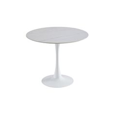 Стол обеденный Vetro TM-325 90 см kasa white/white - фото