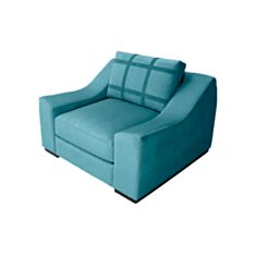 Кресло Рим голубой - фото