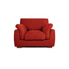 Кресло Лион красное - фото