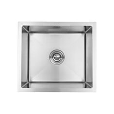 Кухонна мийка Kroner KRP-Geburstet-4843HM 215 інтегрована 3/1 мм 48*43 см - фото