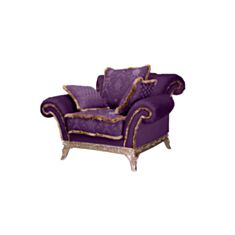 Кресло Трафальгар фиолетовый - фото