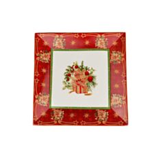 Блюдо квадратное Lefard Christmas Collection 986-044 22*22 см - фото