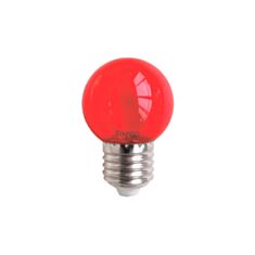 Лампа світлодіодна Feron LB-37 G45 230V 1W E27 червона - фото