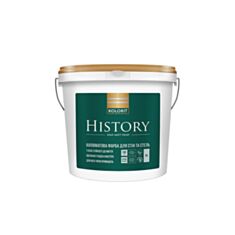 Інтер'єрна фарба акрилатна Kolorit History А біла 2,7 л - фото
