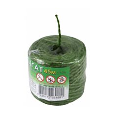 Шпагат джутовый Радосвет 45 м зеленый - фото