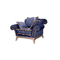 Кресло Трафальгар синий - фото
