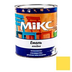 Эмаль алкидная MIKS Color ПФ-115 глянцевая желтая 2,8 кг - фото