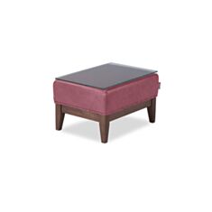 Столик до ліжка низький DLS Рафаель рожевий - фото